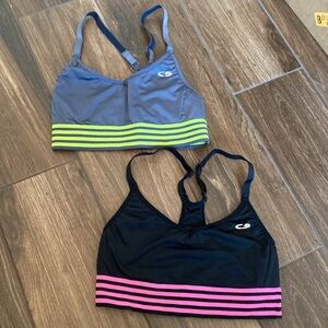 Two Champions sports bras XS